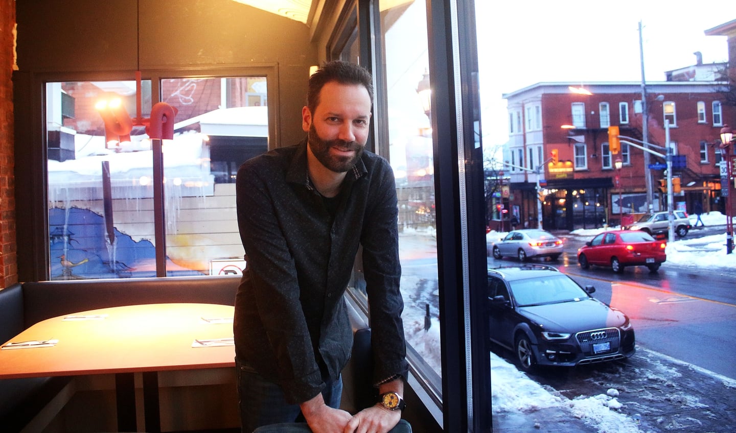 Ian Wilson, co-owner of St. Elsewhere in Ottawa's Chinatown