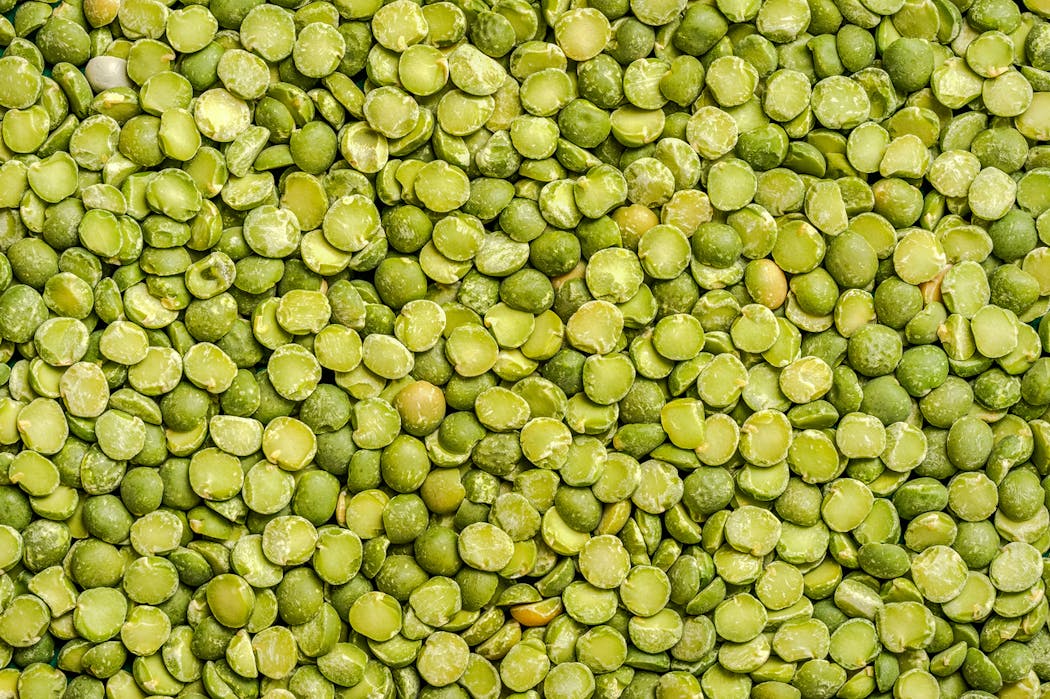 The benefits of split peas